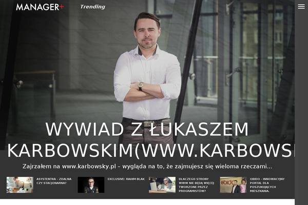 Devoe theme site design template sample