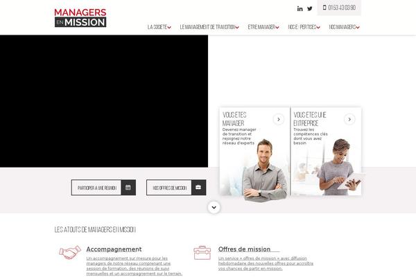 managersenmission.com site used Mem