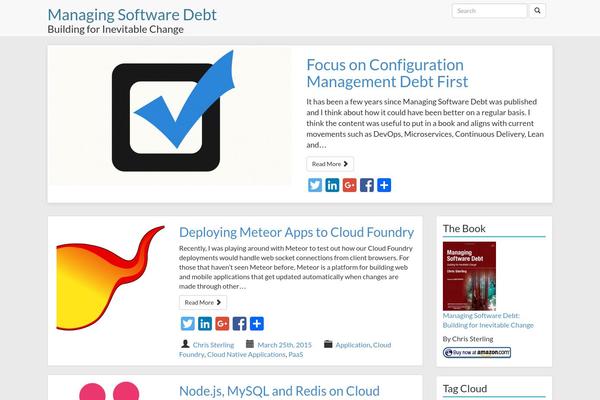 managingsoftwaredebt.com site used Takeoff