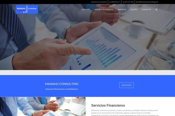 KLEO Child theme site design template sample