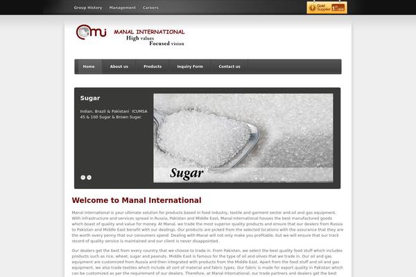 Link theme site design template sample