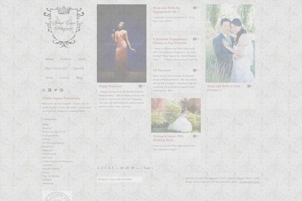 Saffron theme site design template sample