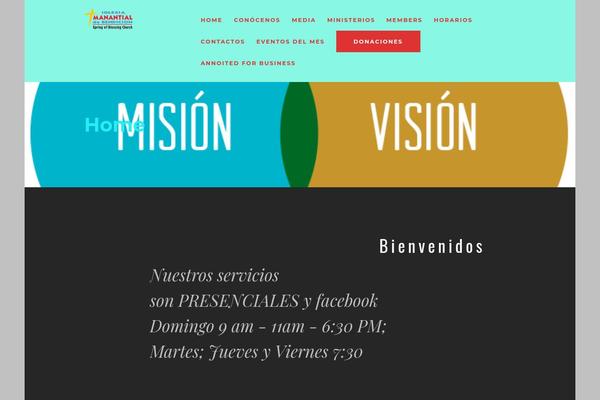 Holy-church theme site design template sample