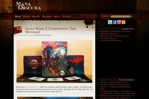 Site using WP Social Blogroll plugin