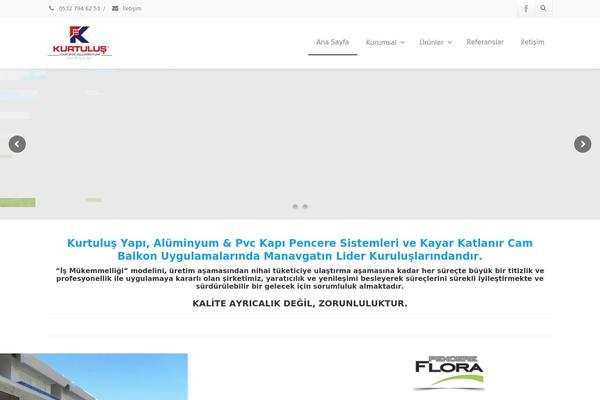 Envision theme site design template sample
