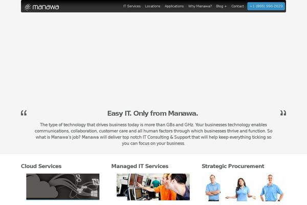 manawa theme websites examples