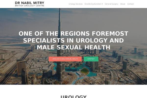 Zerif Pro theme site design template sample