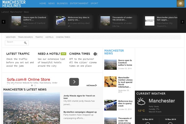 Site using Hammy plugin