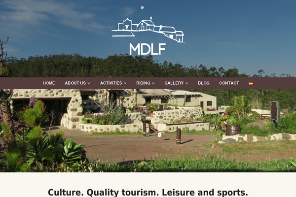 Equestrian theme site design template sample