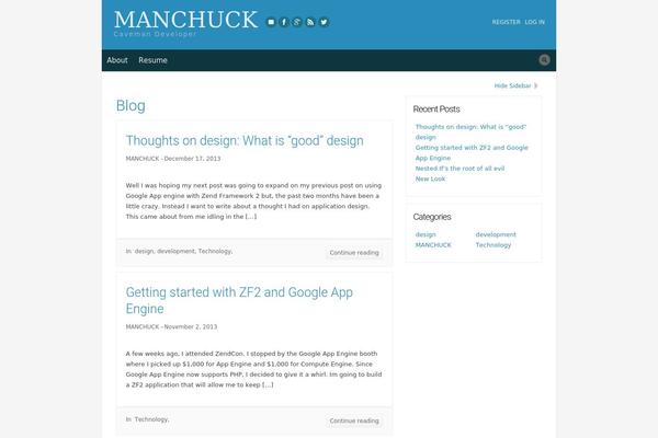 Site using Developer Formatter plugin