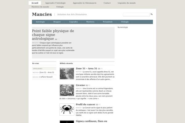 Mimbo theme site design template sample