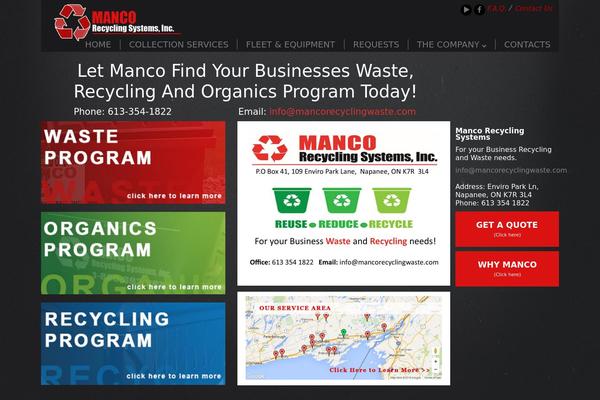 Voodoo theme site design template sample