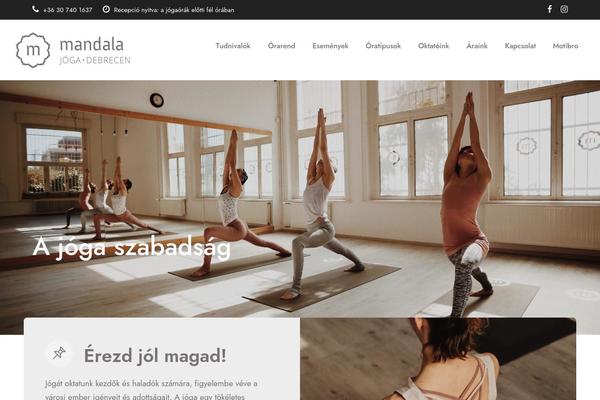 Yoku theme site design template sample