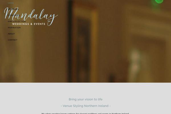 Impreza theme site design template sample