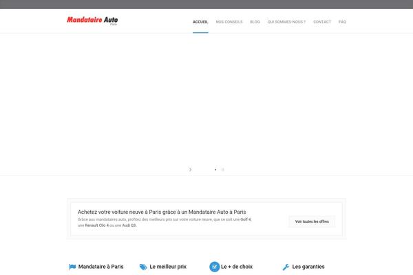 Olympus theme site design template sample