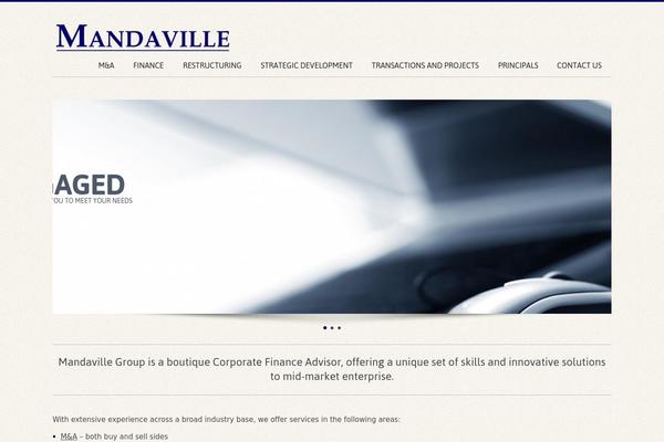 Cherry Framework theme site design template sample
