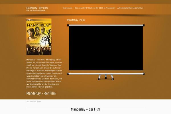 Flare theme site design template sample