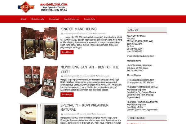 RedWaves Lite theme site design template sample
