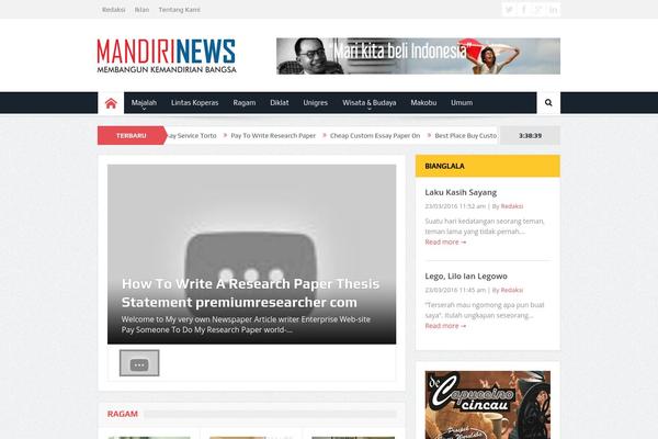 Goodnews 5.5 theme site design template sample