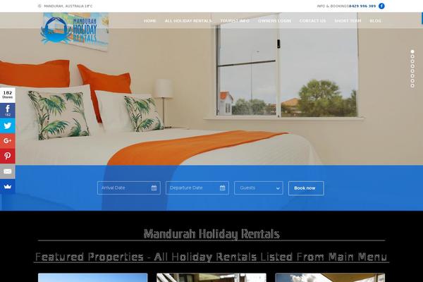mandurahholidayrentals.com.au site used Nb_tyche