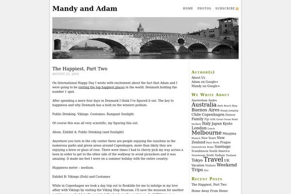 Thesis_182 theme site design template sample