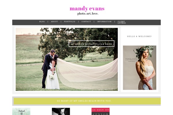 ProPhoto 5 theme site design template sample