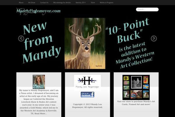 Neuro theme site design template sample