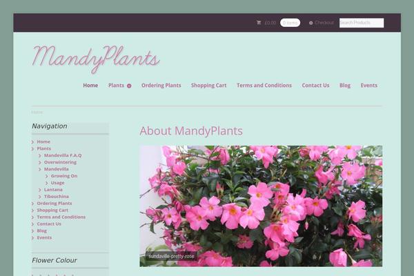 Mystile theme site design template sample
