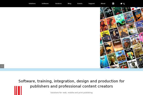 Site using WP Social Icons plugin