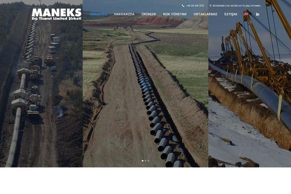 Bridge theme site design template sample