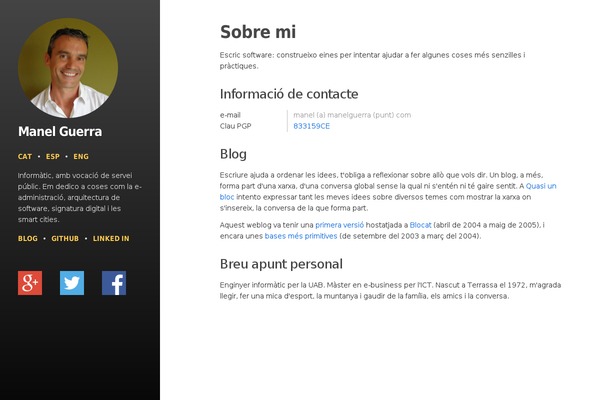 Chunk theme site design template sample