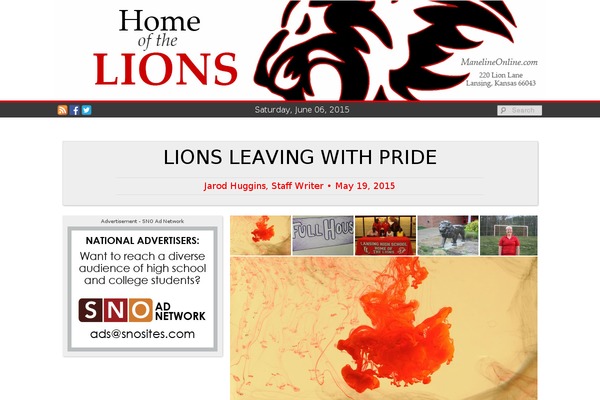 Sno Flex theme site design template sample