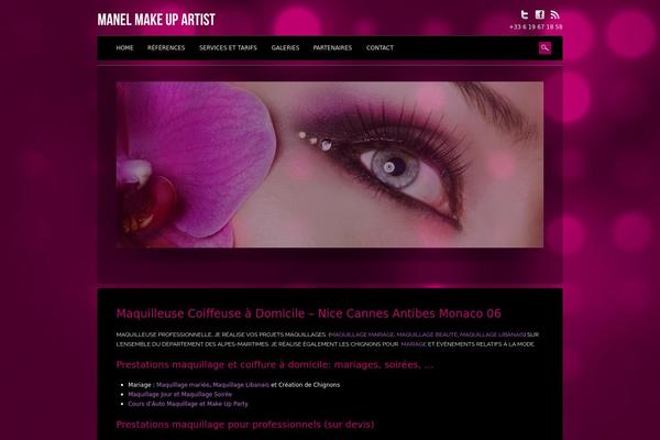 manelmakeup.com site used Dejavu