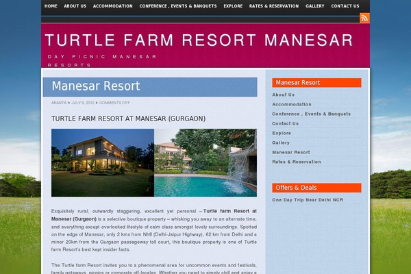 manesarresorts.com site used Shaan