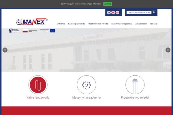 manex.com.pl site used Manex