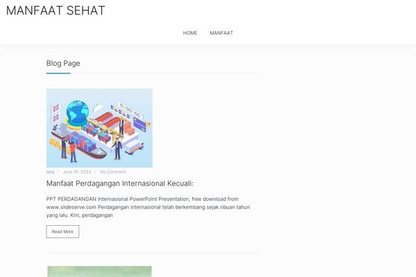 Newsprk theme site design template sample