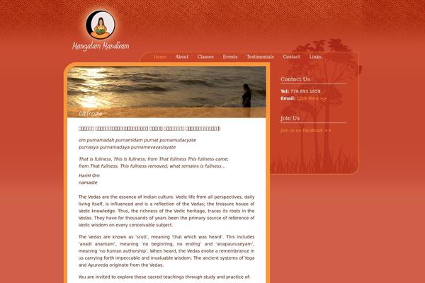 mangalam-mandiram.ca site used Free