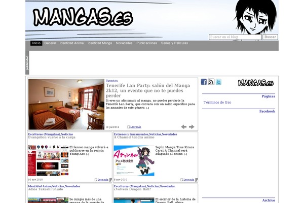 mangas.es site used Cogone