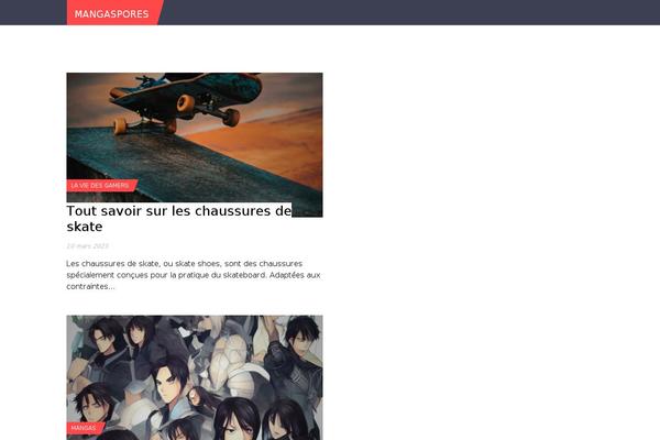 mangaspores.com site used Blogmag