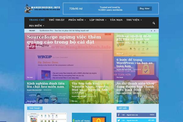 Site using Srizon Facebook Album plugin