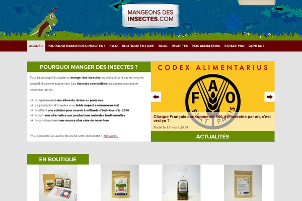 Feather theme site design template sample