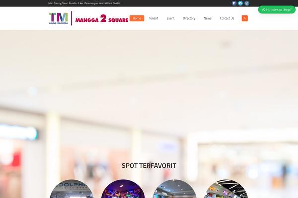 Mall theme site design template sample