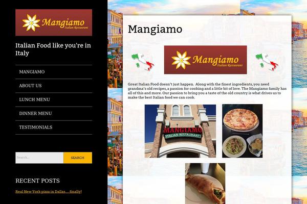 Journal Lite theme site design template sample