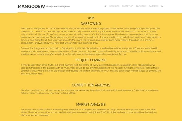 Site using Our Team Showcase plugin