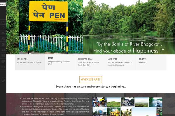 Enjooy theme site design template sample