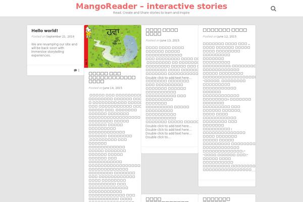 Pingraphy theme site design template sample