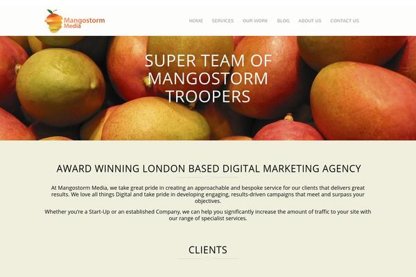 Specular-child theme site design template sample