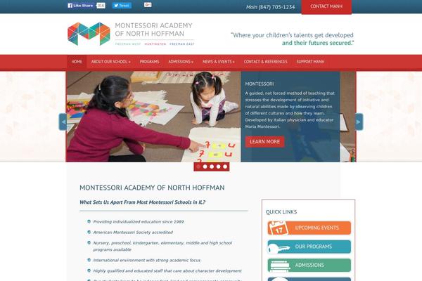 manh.org site used Montessori