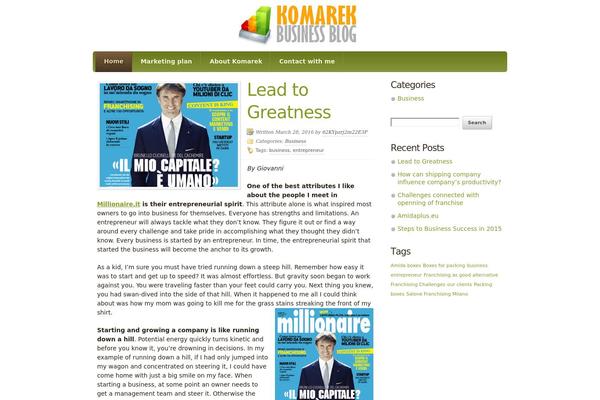 Synapse theme site design template sample