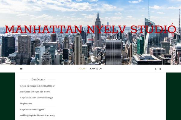 Ashe theme site design template sample